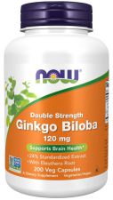 Ginkgo Biloba Double Force 120mg Capsules Végétales