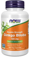 Ginkgo Biloba Double Force 120mg Capsules Végétales