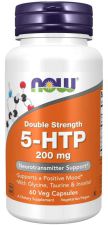 5 Htp avec Taurine Glycine &amp; Inositol 200 mg Veggie Caps