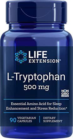 L-Tryptophane 500 mg 90 Gélules Végétales