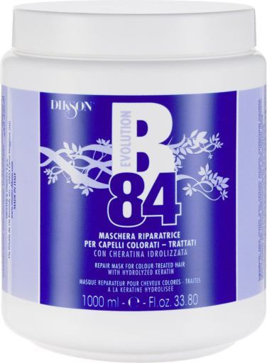 Evol B84 Masque r&eacute;parateur pour cheveux color&eacute;s 1000 ml