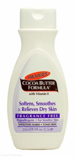 Lotion sans parfum formule au beurre de cacao 250 ml