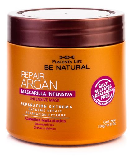 Be Natural Masque R&eacute;parateur Argan 350 gr