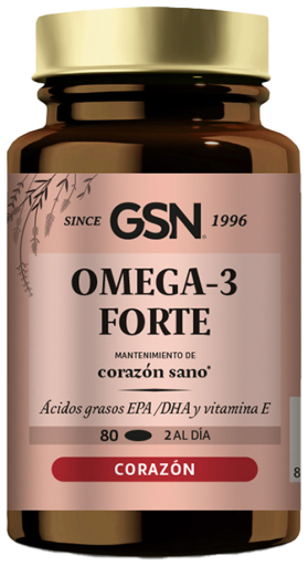 GSN Ma&icirc;tre Om&eacute;ga 3 de 2800 mg 80 Perles