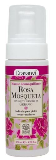 Mousse d&eacute;maquillante &agrave; l'&eacute;glantier biologique 150 ml