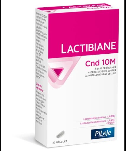 Pileje Lactibiane CND 10M 30 Comprim&eacute;s