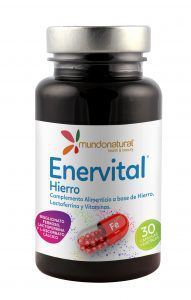 Mundo Natural Enervital Iron 30 G&eacute;lules
