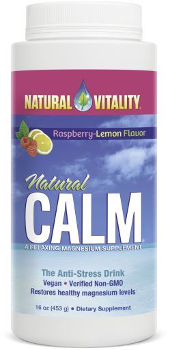Natural Calm Framboise et Citron 453 gr