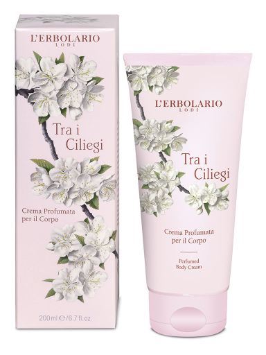L'Erbolario cr&egrave;me pour le corps entre cerises 200 ml