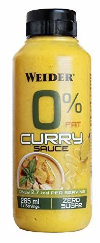 Weider Sauce Z&eacute;ro Curry 265ml