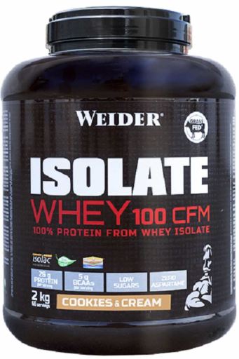 Weider Isolat de lactos&eacute;rum 100 CFM vanille 2 kg