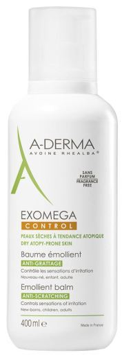 A-DERMA Baume Corps Exomega Control 400 ml