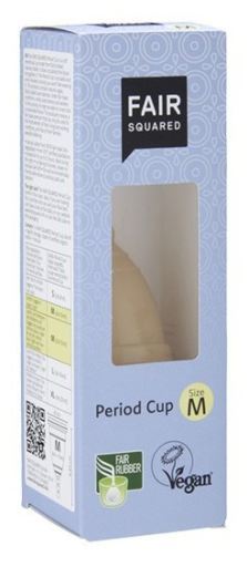 Gobelet méstruel en latex naturel taille M 12 ml