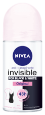 Déodorant invisible Black & White Roll-On 50 ml