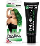 Rebellious Uv Reactive Teinture Néon Semi-permanente 70 ml Rebellious Uv Reactive Teinture Néon Semi-permanente 70 ml