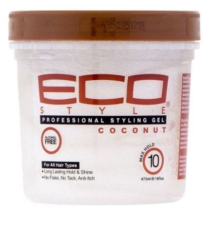 Gel Coiffant à l'Huile de Noix de Coco 473 ml