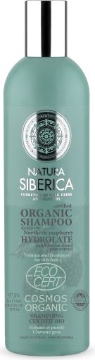Natura Siberica Shampoing pour cheveux gras Volume et Fra&icirc;cheur 400 ml