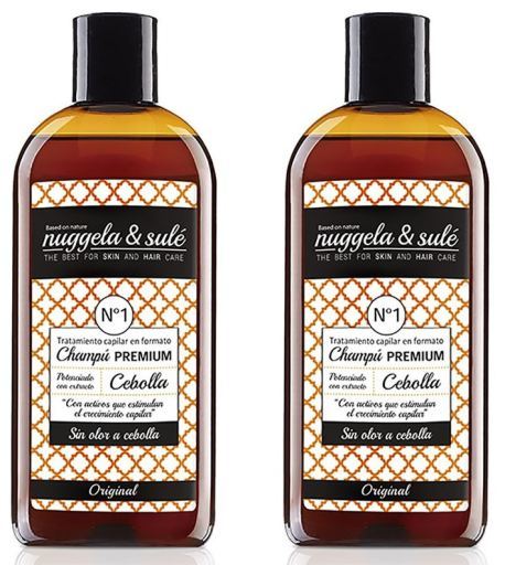 Shampooing premium &agrave; l'oignon, paquet de 2x250 ml