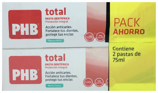PHB Double p&acirc;te totale 75 ml + 75 ml