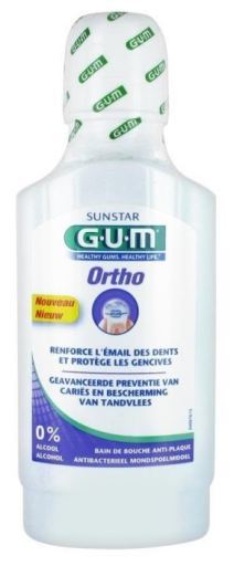 Sunstar Gum Bain de bouche Ortho sans alcool 300 ml