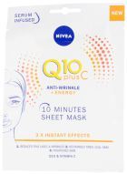 Q10+ Vitamine C anti-rides + Masque &eacute;nergisant pour le visage