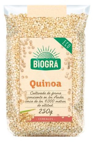 Biogra F&egrave;ves de quinoa royales 250g