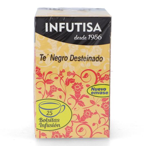 Infutisa Th&eacute; noir Desteinado 25 sachets