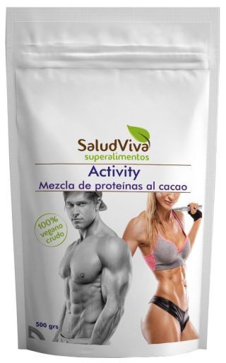 Salud Viva Activit&eacute; M&eacute;lange de Prot&eacute;ines de Cacao 500 gr