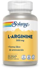 L-Arginine 500 mg 100 G&eacute;lules V&eacute;g&eacute;tales
