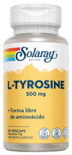 L-Tyrosine 500 Mg 50 Gélules Végétales