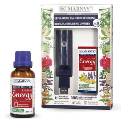 Marnys Combo ultra n&eacute;buliseur Usb + Synergy Energy 30 ml