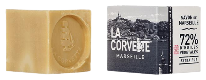 La Corvette Savon de Marseille Cube Extra Pur 500 gr