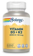 Vitamine D3 + K2 120 capsules