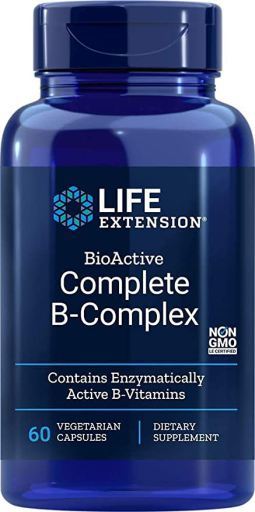Life Extension BioActive Complete B-Complex 60 g&eacute;lules v&eacute;g&eacute;tales