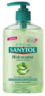 Sanytol Distributeur de savon pour les mains hydratant antibact&eacute;rien 250 ml