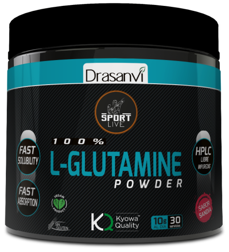 Drasanvi L-Glutamine Saveur Past&egrave;que Sport live 300 gr