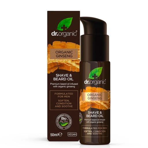 Huile à Barbe et à Raser au Ginseng Bio 50 ml