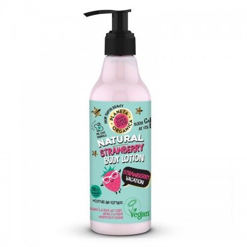 Lait Corporel Vacances &agrave; la Fraise 250 ml