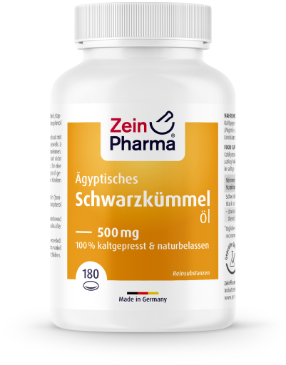 Huile de graine noire égyptienne 500 mg 180 gélules