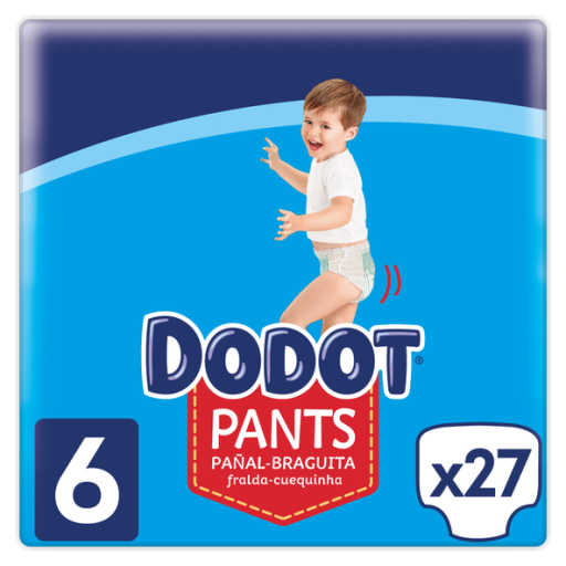 Dodot Culotte de couche 6 27 unit&eacute;s