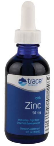 Zinc ionique 50mg 59 ml