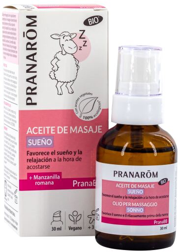 Huile de massage pour le sommeil PranaBB 30 ml