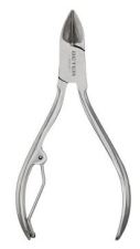 Coupe-ongles incurv&eacute; en acier inoxydable
