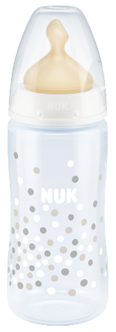 Biberon en latex Fc+ PP avec contrôle de la température 0-6 mois 300 ml