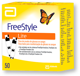 Freestyle Bandelettes de test Glucose Lite 50 bandelettes