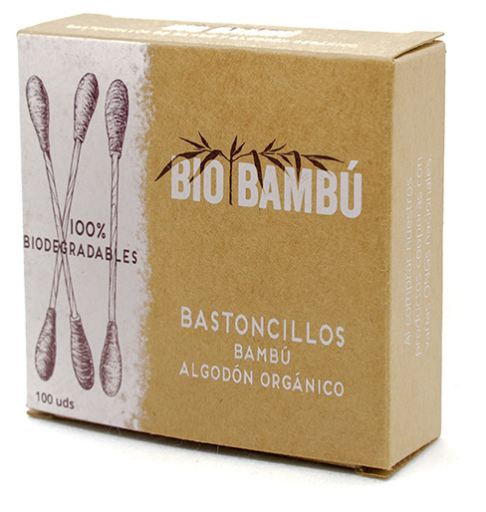 Biobamb&uacute; Tampons en Bambou et Coton Biologique 100 Unit&eacute;s