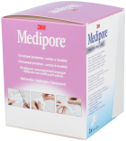 Ruban adhésif hypoallergénique Medipore 10 x 10 cm