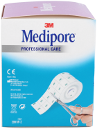 Ruban adhésif hypoallergénique Medipore 10 x 10 cm