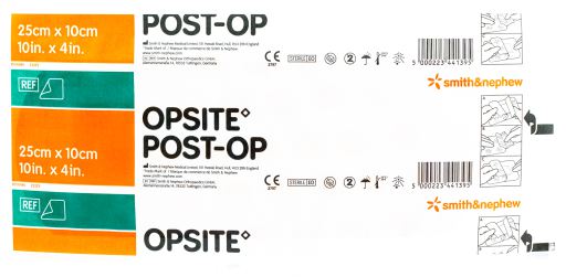 Opsite Pansement post-opératoire 25x10 cm 1 Unité