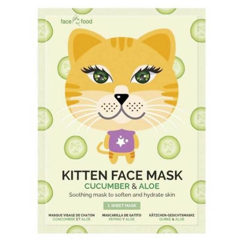 Montagne Jeunesse Masque facial pour chat au concombre et &agrave; l'alo&egrave;s